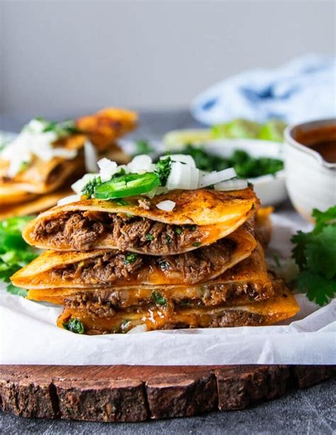 Birria Quesadillas • Two Red Figs Einfachbacken Vip