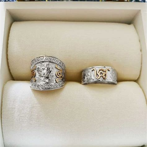 Custom Forever Sterling Silver Wedding Ring Set | Hyo Silver