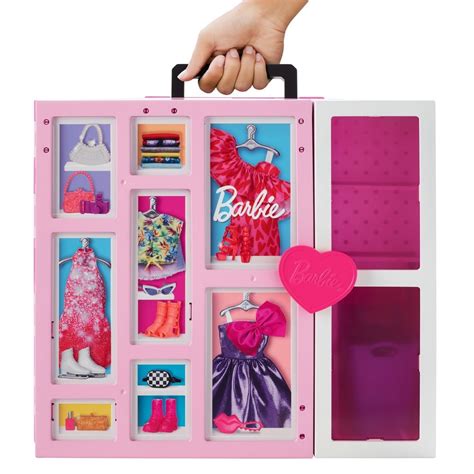 Barbie Poupée et coffret dressing deluxe La Grande Récré La Réunion