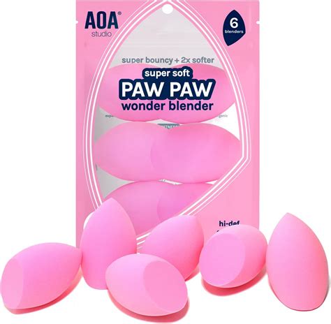 Aoa Studio Collection Makeup Sponge Set Makeup Blender Latex Free And