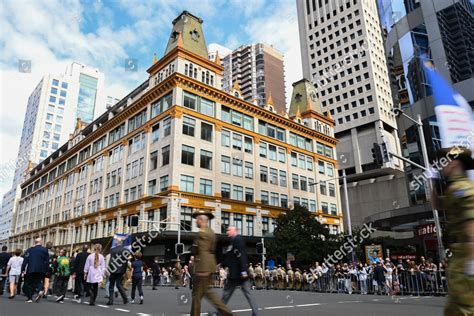 Anzac Day Parade On April 25 Editorial Stock Photo - Stock Image ...