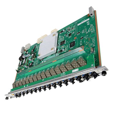 16 Port Gpon GPHF OLT Board Business Card MH PON