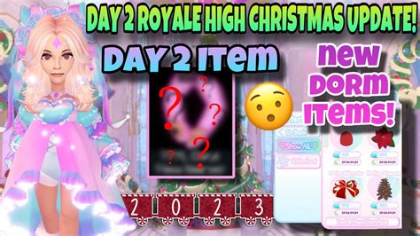 Day Christmas Update Royale High Glitterfrost Update