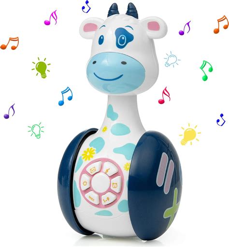 WolinTek Jouets pour Bébé 6 Mois Plus Jeux Bébé Jouets Musical Jouet d