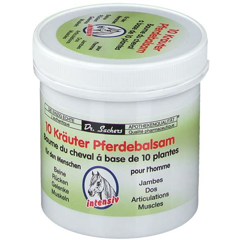 Dr Sachers 10 Kräuter Pferdebalsam 250 ml Shop Apotheke