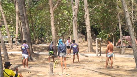 Тайская игра в мяч - YouTube