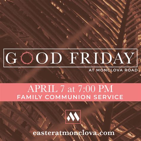 Good Friday Main Alt Instagram Monclova Road Baptist Church