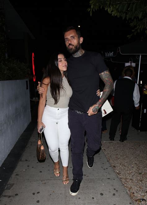 LENA THE PLUG and Adam22 Arriives at Catch Steak in West Hollywood 07