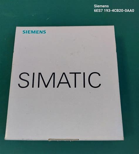 Siemens Simatic Terminal Modul Es Cb Aa Wp Automation Gmbh