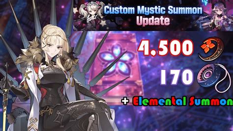 Going All Out For Summons Custom Mystic Moonlight Elemental Summons