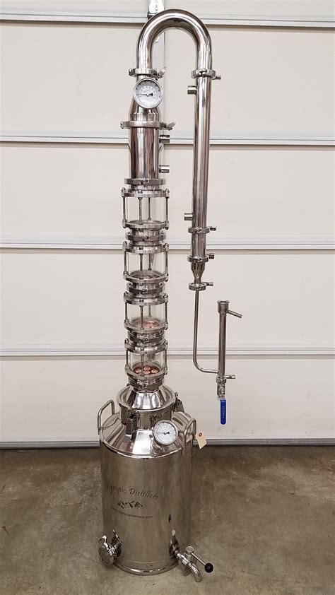 Stainless Steel Reflux Stills Pot Stills Flute Stills Moonshine