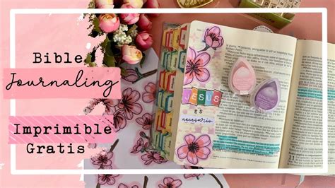 Bible Journaling en Español con imprimible gratuito YouTube