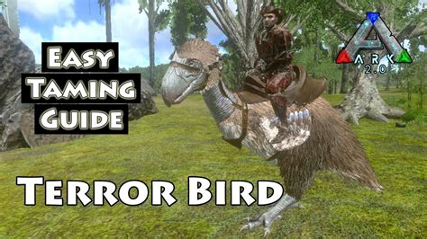 Tagalog Guide On How To Tame A Terror Bird Ark Mobile Taming