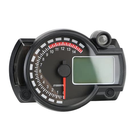 Digital Tachometer Motorrad Tacho Motorrad Meter Max Km H Moto