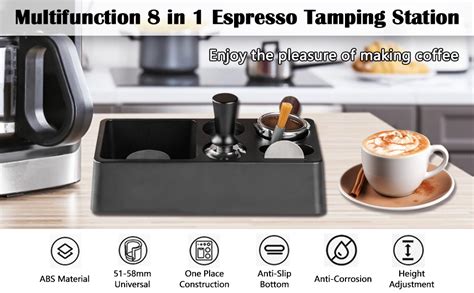 Amazon De Tamperstation F R Barista In Espresso Tampingstation Mit