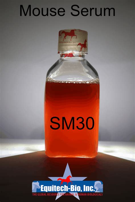 Mouse Serum Sm30 Sterile Filtered Mouse Serum