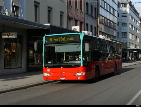 Vb Biel Mercedes Citaro Nr Be Unterwegs In Der Stadt Biel