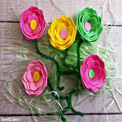 Fun Flower Craft Kids Will Love - iSaveA2Z.com