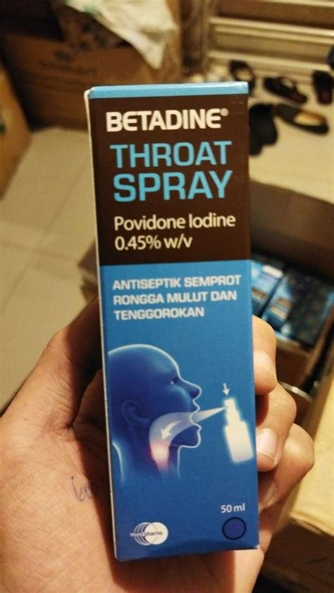 Jual Betadine Sore Throat Spray 50 Ml Di Seller Latopiastore Wanajaya