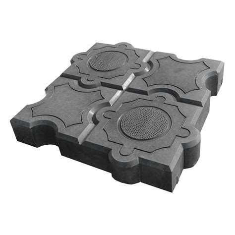 Плитка тротуарная Мозаика серая 250x250x45мм купить в Томске