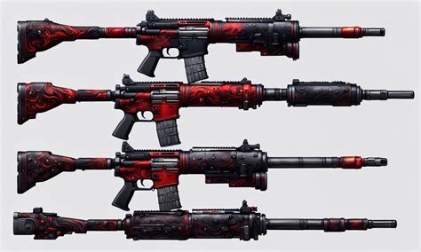 paint three cannon skins on M416, in dark style, i by GHOST7985739 on ...