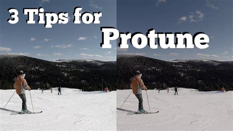 Gopro Hero Tips For Protune Settings For Skiing And Snowboarding