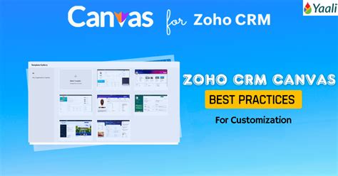 Mastering Zoho Crm Canvas Best Practices For Customization