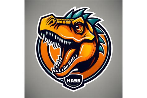 Dinosaur Logo Graphic by Craftable · Creative Fabrica