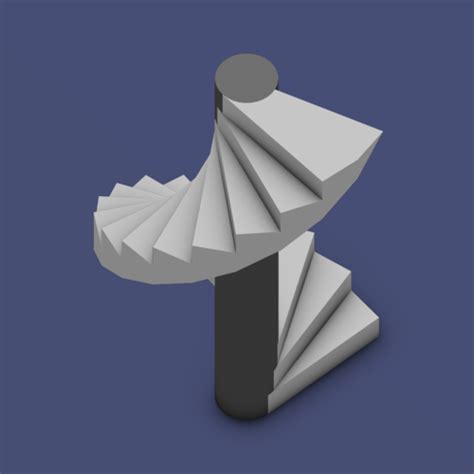 3d Printed Spiral Staircase By Benymax2 Pinshape