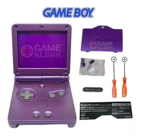 Carcasa Game Boy Advance Sp Gba Kit Completo H 03 Envío gratis