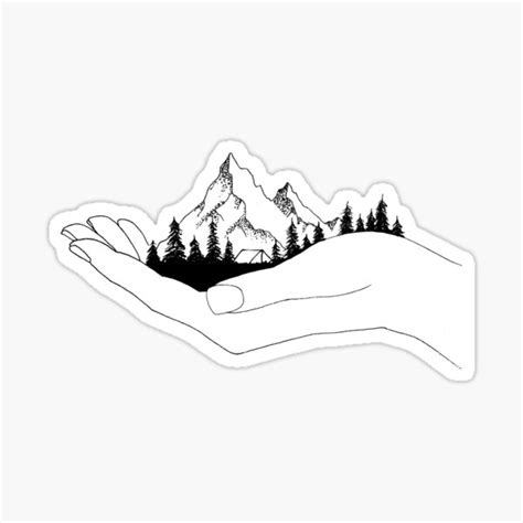 Mountain Stickers | Redbubble