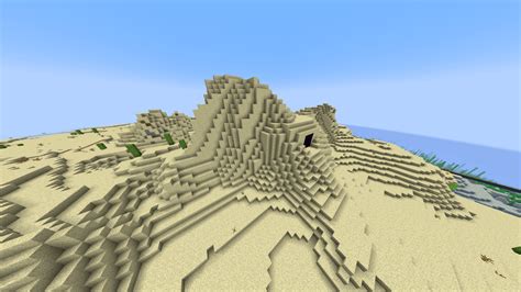 Nether Portal Illusion In A Mountain Rminecraft