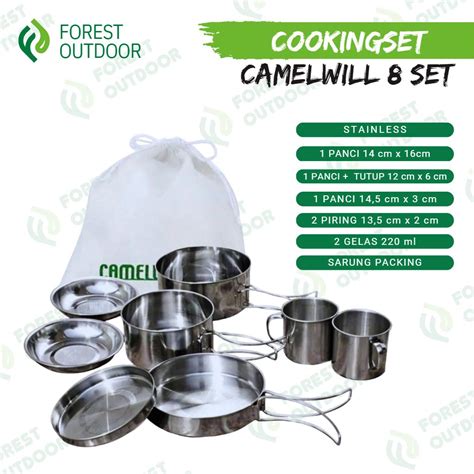 Jual Cooking Set Merk Camelwil Nesting Set Set Cooking Cooking