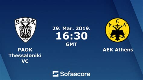 PAOK Vs AEK Athens Scores Predictions Sofascore