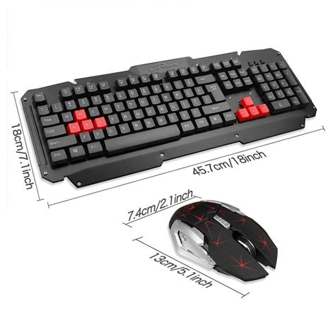 Atick Kb3300 Gaming Combo Keyboard And Mouse 3rafoty Store