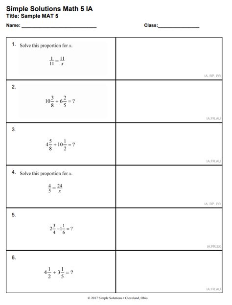 Number Of Solutions Worksheets