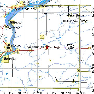 Carthage, Illinois (IL) ~ population data, races, housing & economy