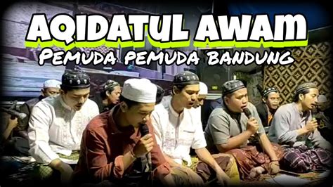 Nadzom Aqidatul Awam Nada Viral Alfiyah Ibnu Malik Warga Bandung Youtube