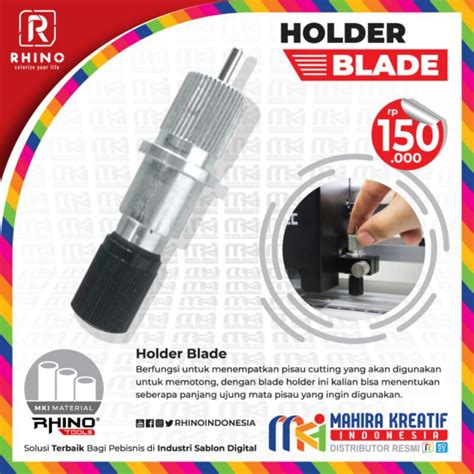 Jual Holder Blade Pegangan Mata Pisau Cutting Rhinotech Shopee Indonesia