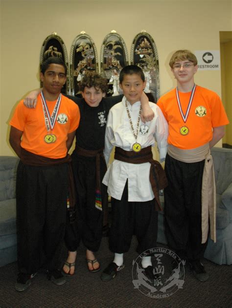 U.S. Martial Arts Academy, Ltd. students – volunteers and medal winners ...