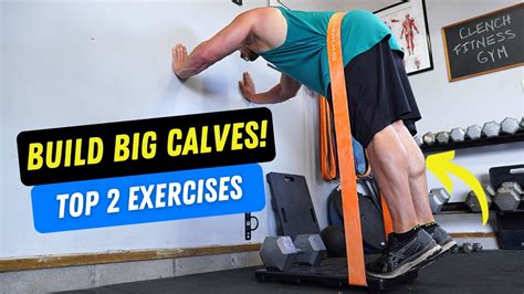 How To Do A Calf Raise With Bands Donkey Calf Raises Youtube