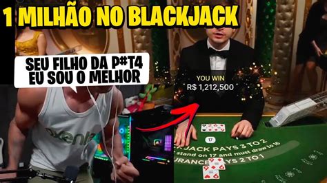 HUDSON AMORIM FOI A LOUCURA APÓS FORRAR MAIS DE 1 MILHÃO NO BLACKJ4CK