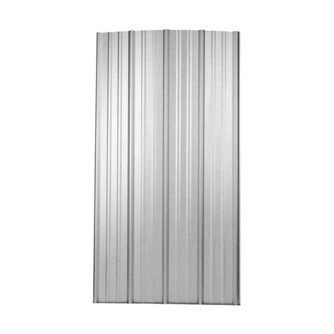 Metal Sales Classic Rib 3 Ft X 12 Ft Ribbed Steel Roof Panel At