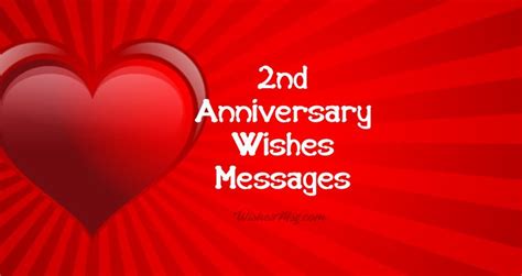 Nd Anniversary Wishes Messages And Quotes Wishesmsg