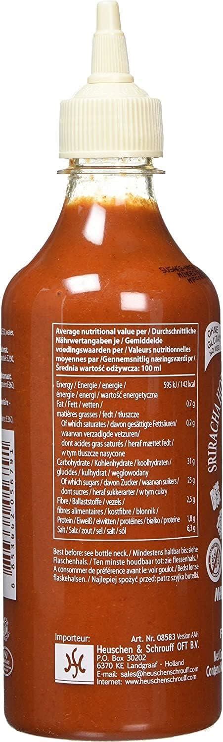 Flying Goose Sriracha Extra Garlic Hot Chilli Sauce 455ml Pack Of 4