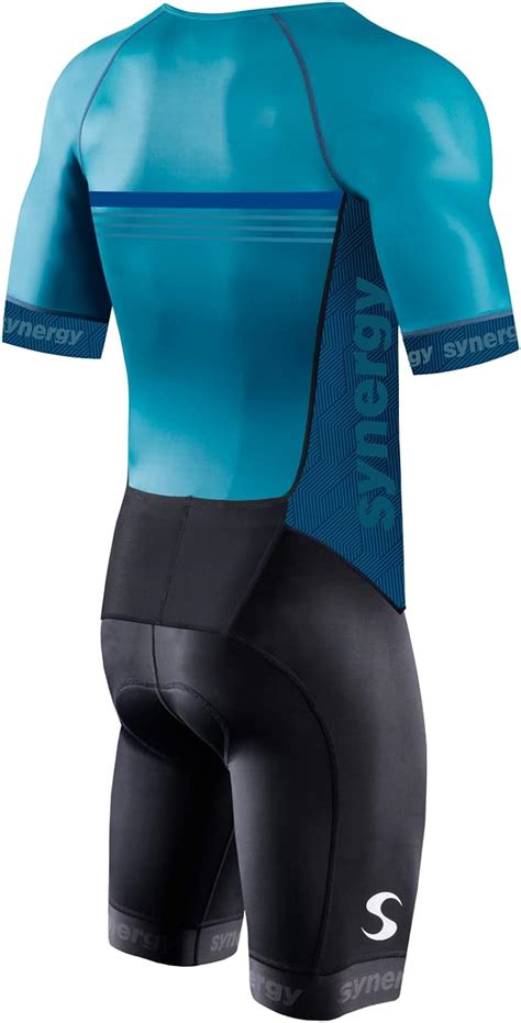 Synergy Triathlon Tri Suit Mens Pro Short Sleeve Trisuit