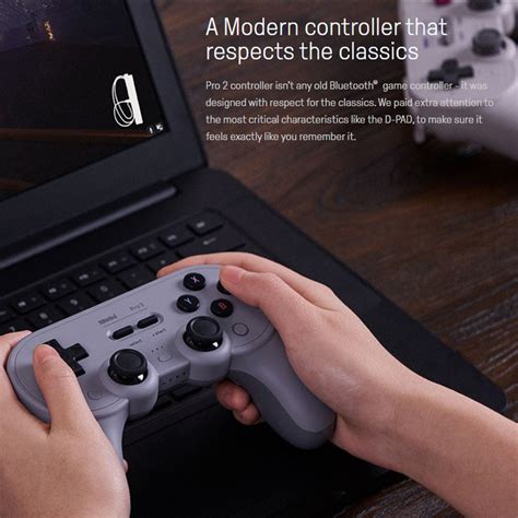 8bitdo Pro 2 Bluetooth Controller New Version For Nintendo Switch