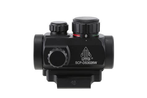 Leapers Utg Ita Red Green Micro Dot With Integral Qd Mount Scp Ds W