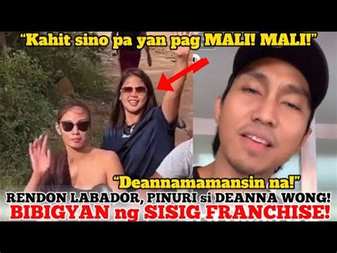 Puring Puri Rendon Labador Natuwa Dahil Nabago Umano Nya Si Deanna