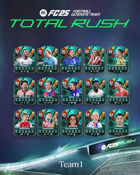 EA Sports FC 25 Total Rush Team 2 Ist Da Alle Spieler Leaks Und